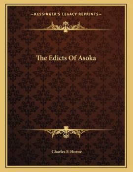 The Edicts Of Asoka