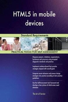 Paperback HTML5 in mobile devices: Standard Requirements Book