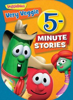 Hardcover Very Veggie 5-Minute Stories Book