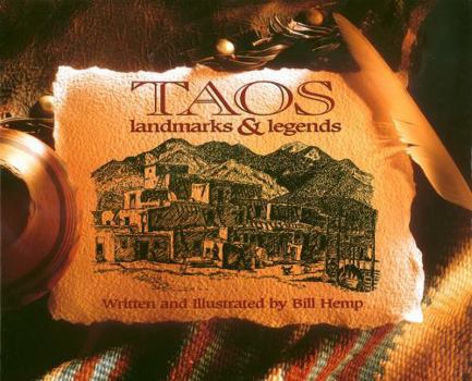 Hardcover Taos Landmarks and Legends Book