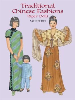 Paperback Traditional Chinese Fashions Paper Dolls Book