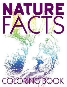 Paperback Nature Facts Coloring Book