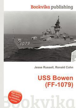 Paperback USS Bowen (Ff-1079) Book