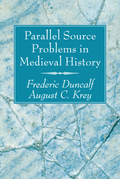 Paperback Parallel Source Problems in Medieval History Book