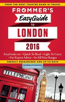 Paperback Frommer's EasyGuide to London 2016 Book