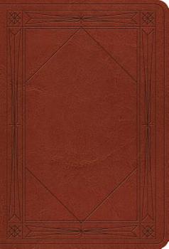 Imitation Leather ESV Value Large Print Compact Bible (Trutone, Tan, Window Design) [Large Print] Book