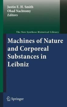 Paperback Machines of Nature and Corporeal Substances in Leibniz Book