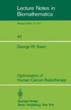 Paperback Optimization of Human Cancer Radiotherapy Book