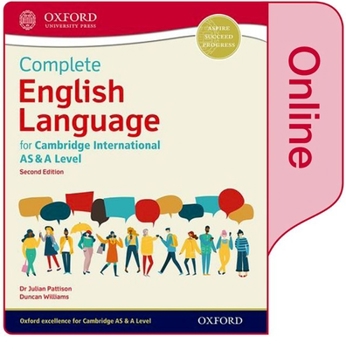 Cards English Language for Cambridge International as & a Level: Online Student Book