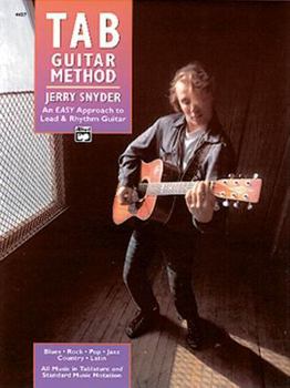 Paperback TAB Guitar Method: An Easy Approach to Lead & Rhythm Guitar Book