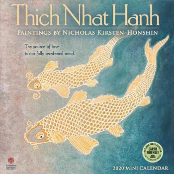 Calendar Thich Nhat Hanh 2020 Mini Calendar: Paintings by Nicholas Kirsten-Honshin Book