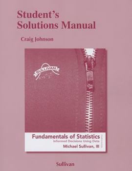 Paperback Student Solutions Manual for Fundamentals of Statistics Book