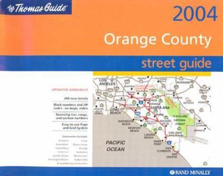 Paperback Thomas Guide 2004 Orange County Book