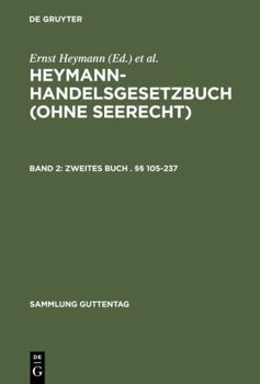 Hardcover Zweites Buch . §§ 105-237 (Sammlung Guttentag) (German Edition) [German] Book