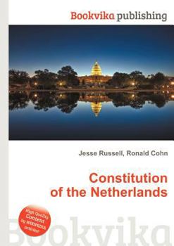 Paperback Constitution of the Netherlands Book