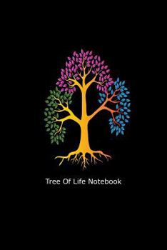 Paperback Tree Of Life Notebook: Tree Of Life Philosophy Graphic Gift Notebook Book