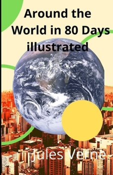 Paperback Around the World in 80 Days illustrated Book