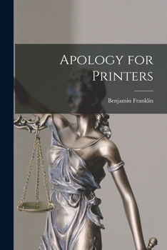 Paperback Apology for Printers Book