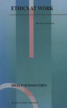 Paperback Ethics at Work Book