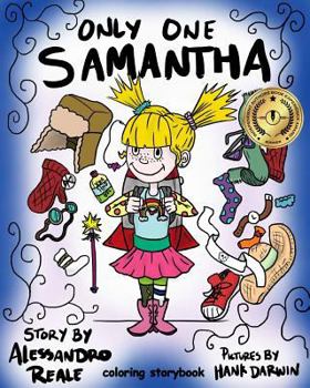 Paperback Only One Samantha: Children's Coloring Storybook Book