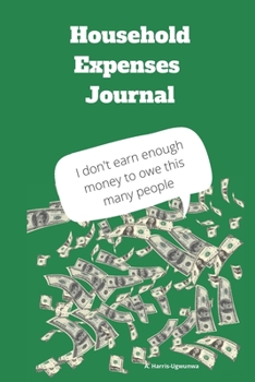 Paperback Household Expense Journal: Financial Understanding Book