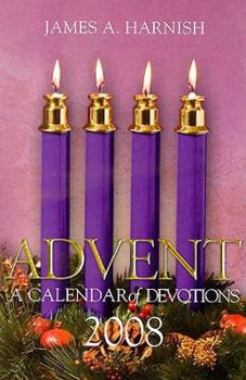 Paperback Advent a Calendar of Devotions 2008, Large Print [Large Print] Book