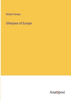 Paperback Glimpses of Europe Book