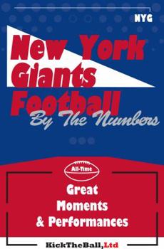 Paperback New York Giants Football by the Numbers Book