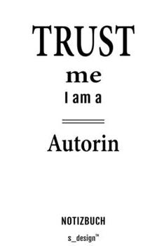 Notizbuch f�r Autoren / Autor / Autorin: Originelle Geschenk-Idee [120 Seiten kariertes blanko Papier]