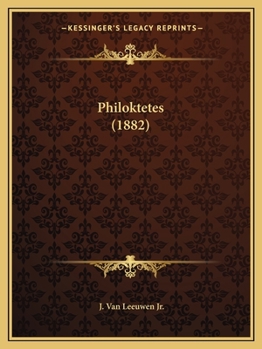 Paperback Philoktetes (1882) [Dutch] Book