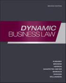 Hardcover Dynamic Business Law Book
