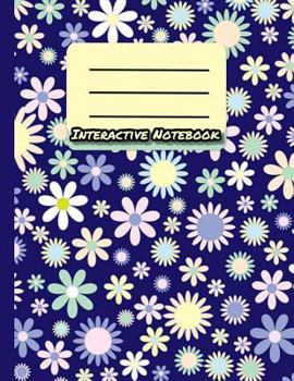 Paperback Interactive Notebook: Inb Template Composition Book: Table of Contents, Numbered Pages, Sketch Paper (Left Output), Wide Ruled (Right Input) Book