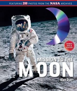 Hardcover Mission to the Moon: (Book and DVD) [With DVD] Book