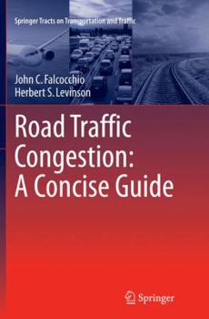 Paperback Road Traffic Congestion: A Concise Guide Book