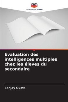 Paperback Évaluation des intelligences multiples chez les élèves du secondaire [French] Book