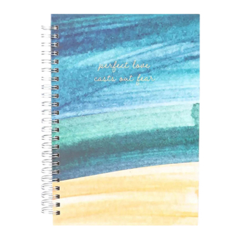 Hardcover Perfect Love | Christian Journals for Women | Hardcover Spiral Notebook | 196 Lined Notebook | Bible Notebooks for Note Taking | Aesthetic College Ruled Notebook Gifts for Christian Women Book