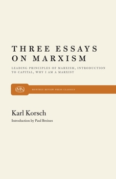 Paperback Three Essays on Marxism Book