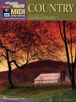 Paperback 4. Country: E-Z Play Today MIDI Play-Along Vol. 4 Book