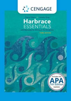 Paperback Harbrace Essentials with Resources for Writing in the Disciplines (with 2021 MLA Update Card) Book