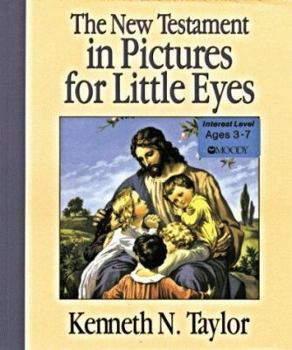 Paperback The New Testament in Pictures for Little Eyes Book