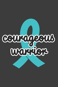 Writing About My Health Journey with Dysautonomia: College Ruled Notebook (Courageous Warrior  Turquoise Awareness Ribbon Cover)