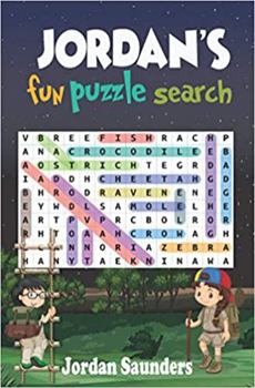 Paperback Jordan's fun puzzle search Book