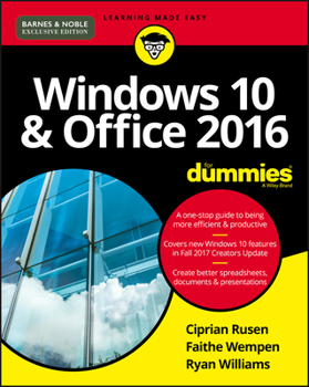 Paperback Windows 10 & Office 2016 for Dummies (B&n Exclusive) Book