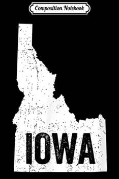 Composition Notebook: Idaho Gem State - USA Patriotism Gift Journal/Notebook Blank Lined Ruled 6x9 100 Pages