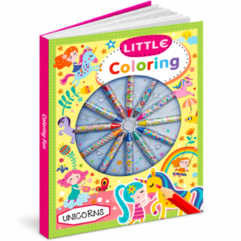 Paperback Unicorns Little coloring Book
