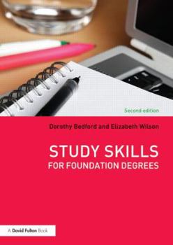 Paperback Study Skills for Foundation Degrees Book