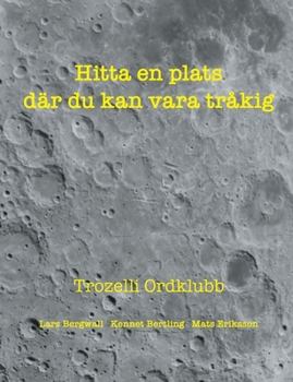 Paperback Hitta en plats där du kan vara tråkig [Swedish] Book