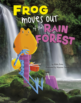 Paperback Frog Moves Out of the Rain Forest Book