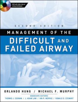 Hardcover Management of the Difficult and Failed Airway [With DVD] Book