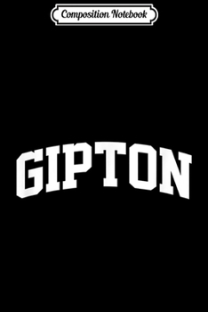 Paperback Composition Notebook: Gipton Vintage Sports Team Arch Journal/Notebook Blank Lined Ruled 6x9 100 Pages Book